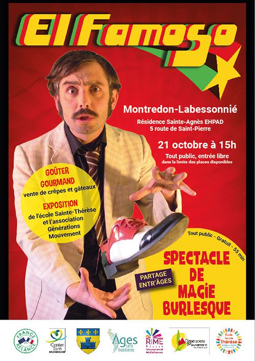 Affiche du spectacle "El Famoso"