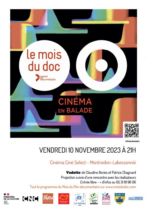 Affiche : le mois du doc, Cinéma en balade
