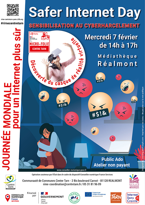 Affiche Safer Internet Day 2024