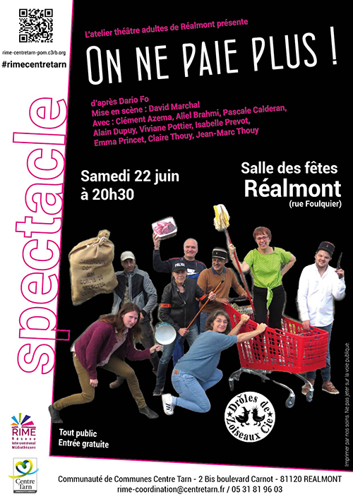 Affiche du spectacle