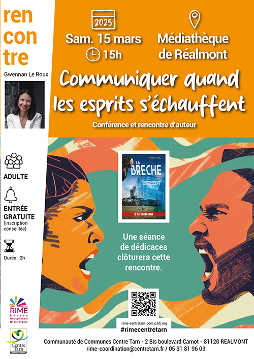 Affiche : « Communiquer quand les esprits s’échauffent »