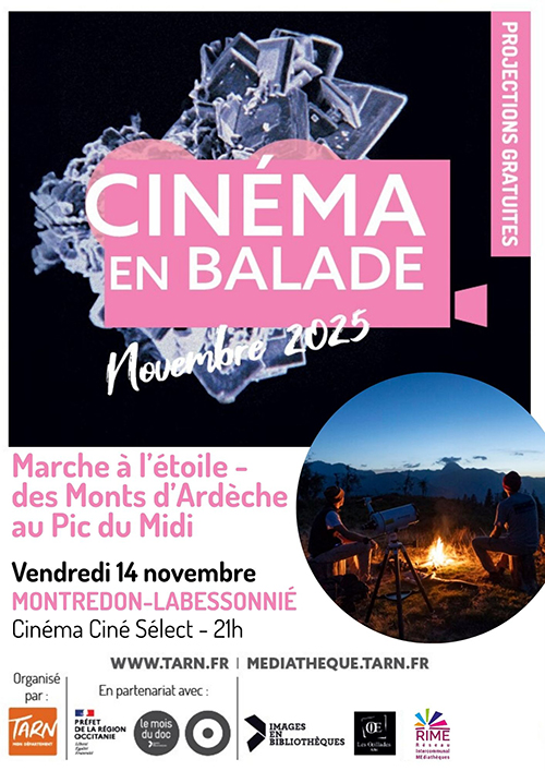 Affiche : Cin&eacute;ma en balade Novembre 2025