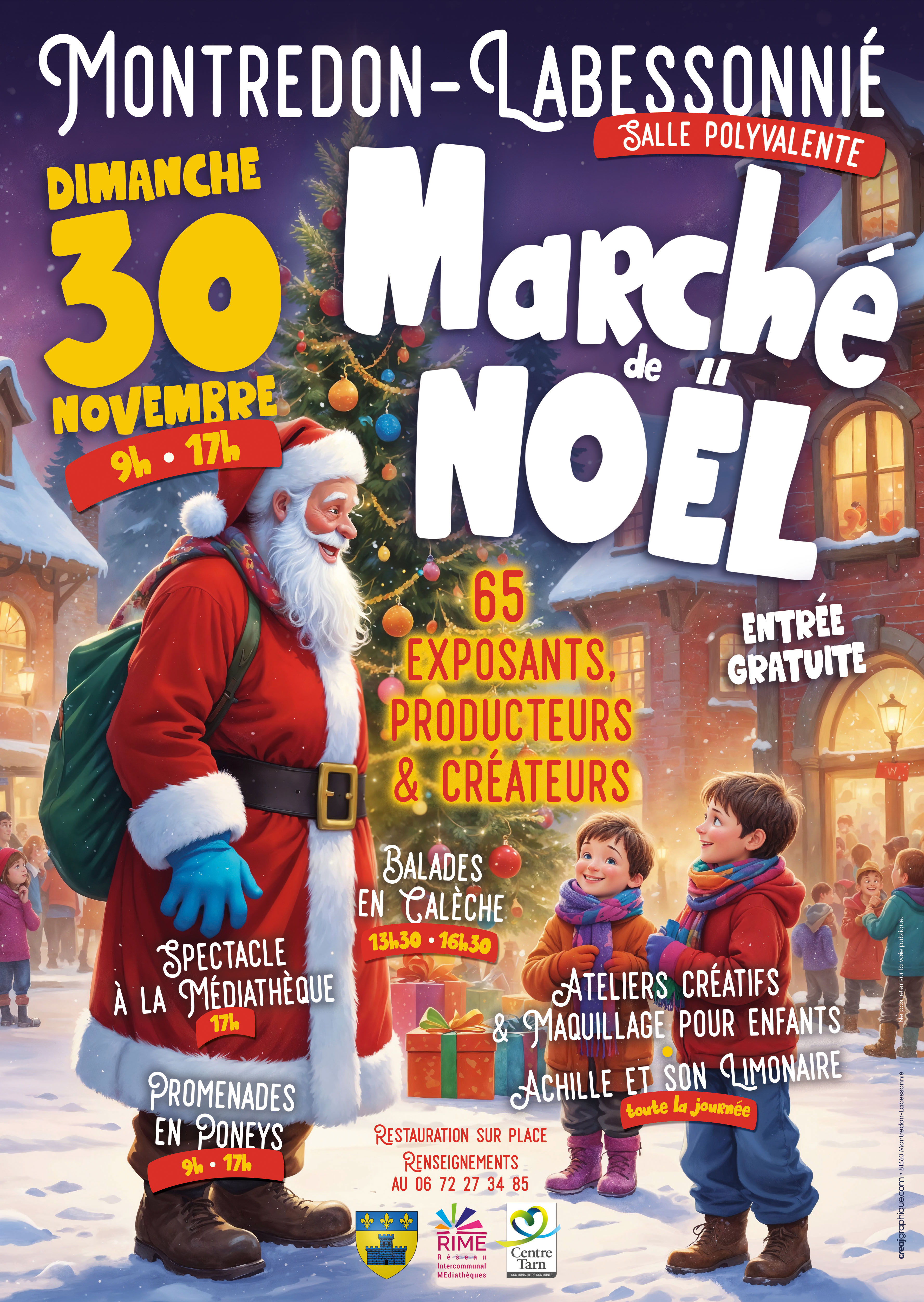 affiche marchenoel montredon2025