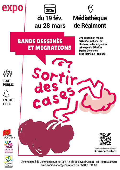 Affiche "Sortir des cases"